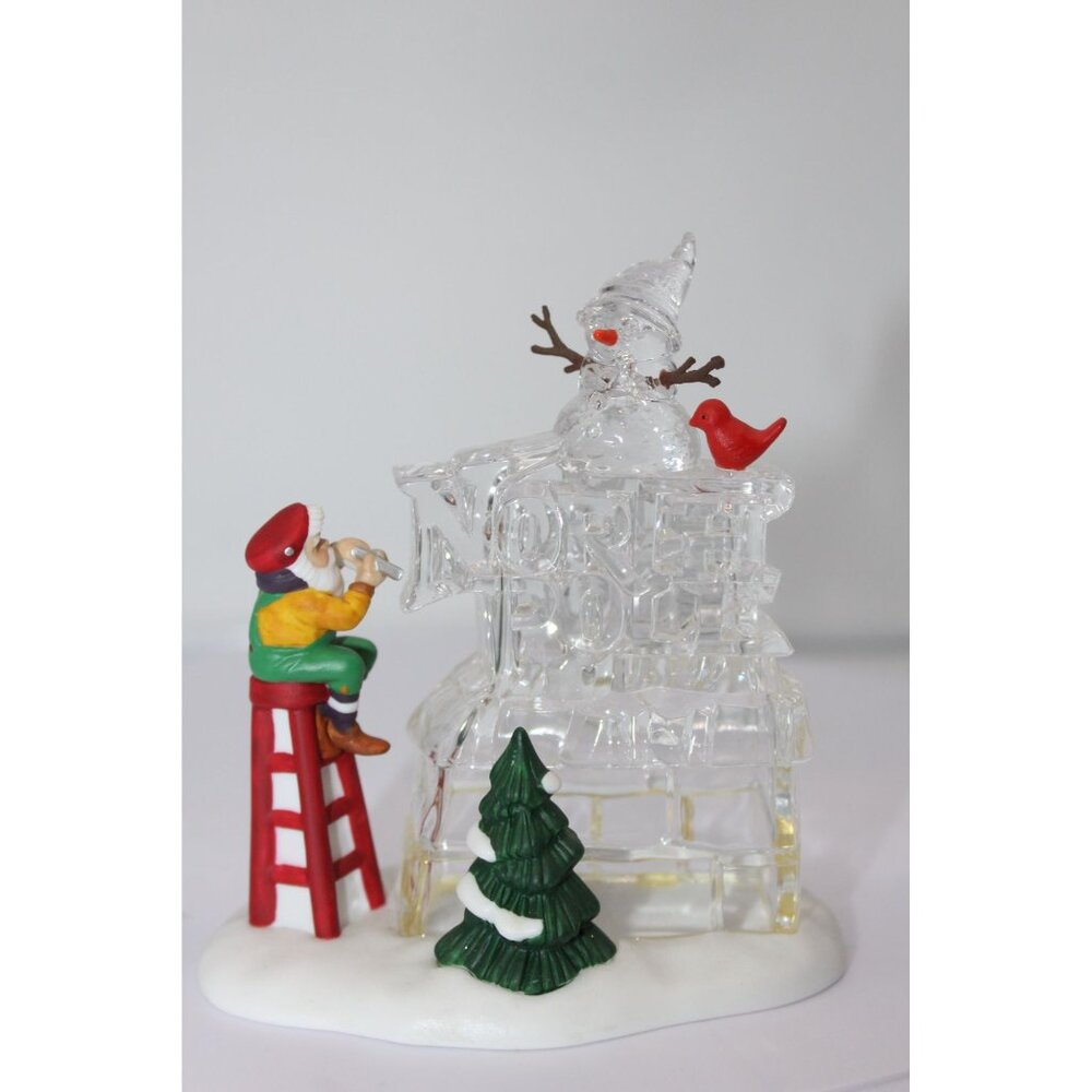 Dept 56 North Pole village- A Busy Elf  North Pole